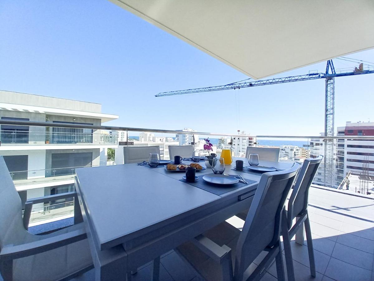 T3 Alto Forte -Vista Mar,Ar Condicionado,Garagem Quarteira Bagian luar foto