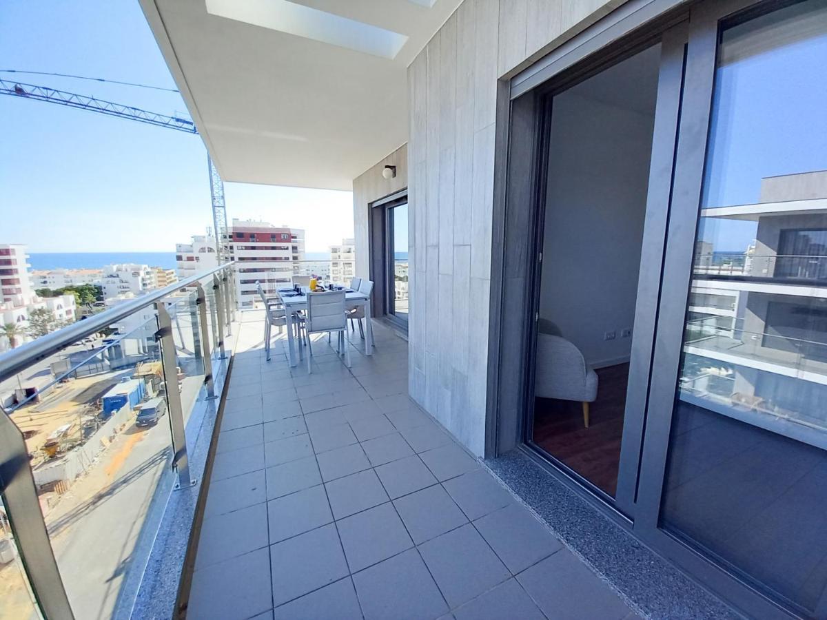 T3 Alto Forte -Vista Mar,Ar Condicionado,Garagem Quarteira Bagian luar foto